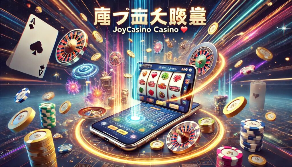 Joycasino casinoオンラインカジノでのモバイルゲーム